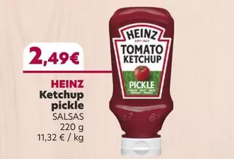 Oferta de Heinz - Ketchup Pickle por 2,49€ en SPAR Gran Canaria