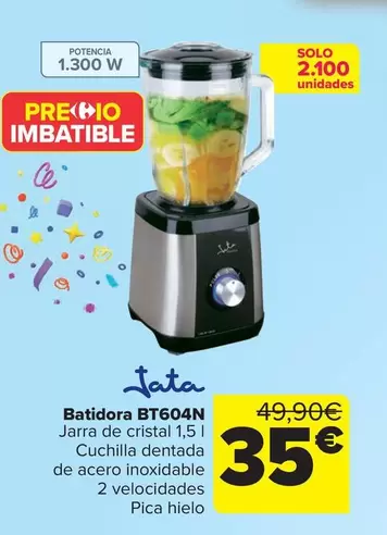 Oferta de Jata - Batidora Bt604n por 35€ en Carrefour