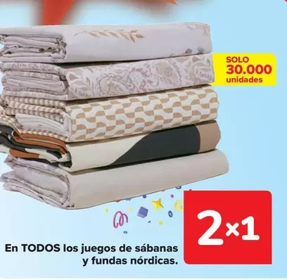 Oferta de En Todos Los Juegos De Sábanas Y Fundas Nórdicas en Carrefour