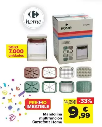 Oferta de Carrefour Home - Mandolina Multifunción  por 9,99€ en Carrefour