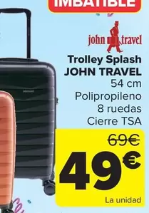 Oferta de John Travel - Trolley Splash   por 49€ en Carrefour