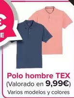 Oferta de TEX - Polo Hombre por 9,99€ en Carrefour