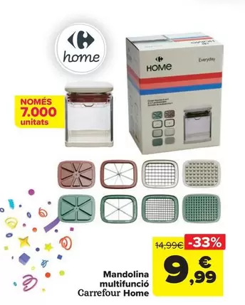 Oferta de Carrefour Home - Mandolina Multifunción  por 9,99€ en Carrefour