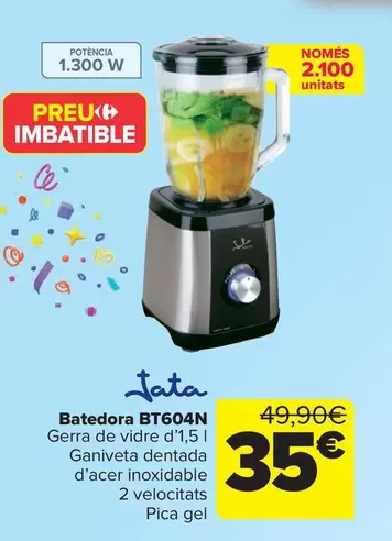 Oferta de Jata - Batidora Bt604n por 35€ en Carrefour