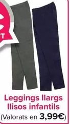 Oferta de Legging Largo Liso Infantil por 3,99€ en Carrefour