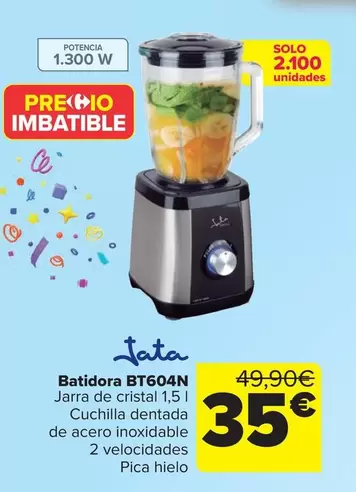 Oferta de Jata - Batidora Bt604n por 35€ en Carrefour