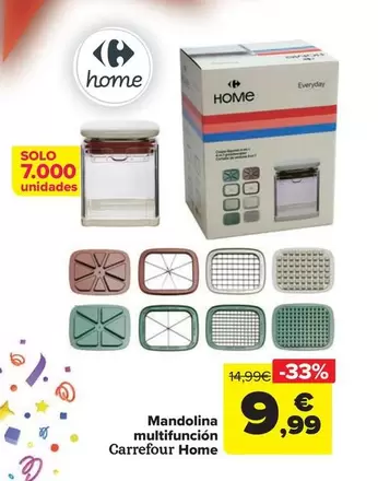 Oferta de Carrefour Home - Mandolina Multifunción  por 9,99€ en Carrefour