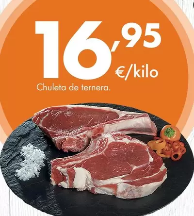 Oferta de Chuleta De Ternera por 16,95€ en Supermercados Lupa