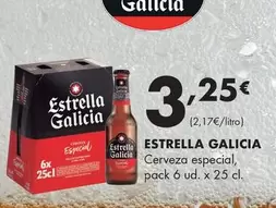 Oferta de Estrella Galicia - Cerveza Especial por 3,25€ en Supermercados Lupa