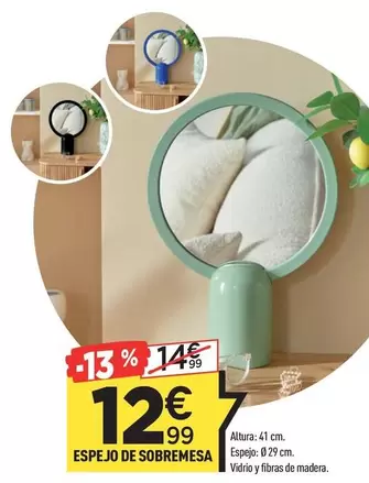 Oferta de Espejo De Sobremesa por 12,99€ en Centrakor