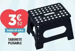 Oferta de Taburete Plegable por 3,52€ en Centrakor