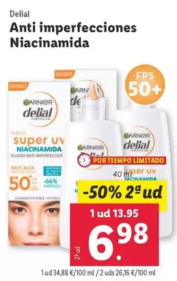 Oferta de Garnier - Delial/ Anti Imperfecciones Niacinamida por 13,95€ en Lidl