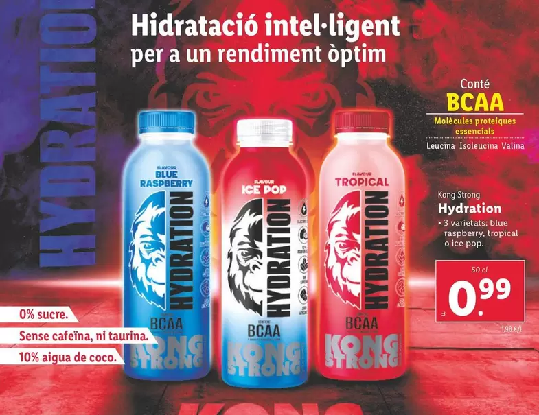 Oferta de Kong Strong - Hydration por 0,99€ en Lidl