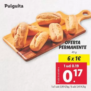Oferta de Pulguita por 0,19€ en Lidl