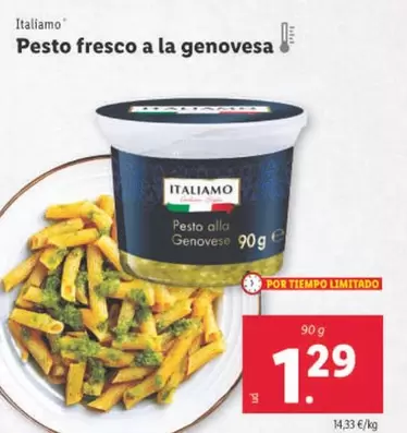 Oferta de Italiamo - Pesto Fresco A La Genovesa por 1,29€ en Lidl