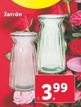 Oferta de Jarron por 3,99€ en Lidl