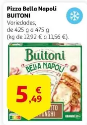 Oferta de Napoli - Pizza Bella Napoli por 5,49€ en Alcampo