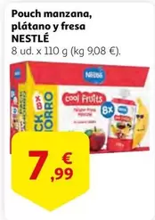 Oferta de Nestlé - Pouch Manzana, Platano Y Fresa por 7,99€ en Alcampo