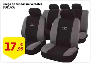 Oferta de Juego De Fundas Universales por 17,99€ en Alcampo