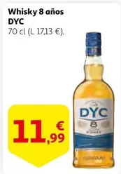 Oferta de Dyc - Whisky 8 Años por 11,99€ en Alcampo
