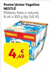 Oferta de Nestlé - Postre Lacteo Yogolino por 4,49€ en Alcampo