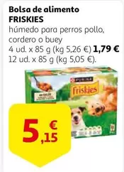 Oferta de Friskies - Bolsa De Alimento por 5,15€ en Alcampo