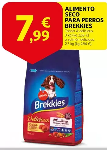 Oferta de Affinity - Alimento Seco Para Perros Brekkies por 7,99€ en Alcampo
