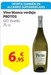 Oferta de Protos - Vino Blanco Verdejo por 6,95€ en Alcampo