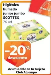 Oferta de Scottex - Higienico Humedo Junior Jumbo en Alcampo