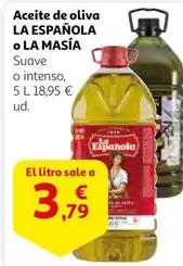 Oferta de La Española - Aceite De Oliva por 3,79€ en Alcampo
