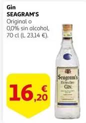 Oferta de Seagram's - Gin por 16,2€ en Alcampo
