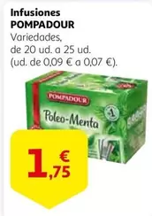 Oferta de Pompadour - Infusiones por 1,75€ en Alcampo