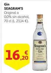 Oferta de Seagram's - Gin por 16,2€ en Alcampo