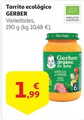 Oferta de Gerber - Tarrito Ecologico por 1,99€ en Alcampo