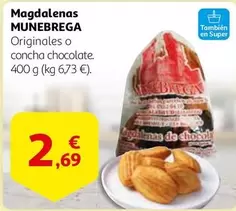 Oferta de Magdalenas por 2,69€ en Alcampo