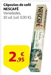 Oferta de Nescafé - Cápsulas De Café por 2,95€ en Alcampo