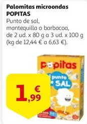 Oferta de Popitas - Palomitas Microondas por 1,99€ en Alcampo