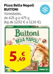 Oferta de Napoli - Pizza Bella Napoli por 5,49€ en Alcampo