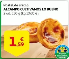 Oferta de Pastel De Crema por 1,59€ en Alcampo
