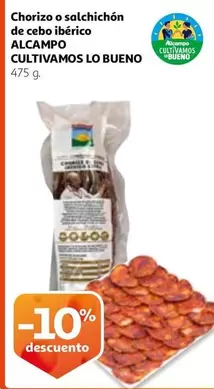 Oferta de Alcampo - Chorizo O Salchichon De Cebo Iberico en Alcampo