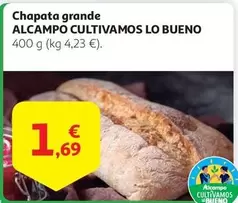 Oferta de Alcampo - Chapata Grande por 1,69€ en Alcampo