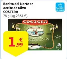 Oferta de Del Norte - Bonito  En Aceite De Oliva por 1,99€ en Alcampo