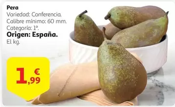 Oferta de Origen - Pera por 1,99€ en Alcampo