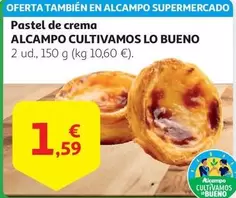 Oferta de Pastel De Crema por 1,59€ en Alcampo