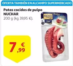 Oferta de Alcampo - Patas Cocidas De Pulpo por 7,99€ en Alcampo