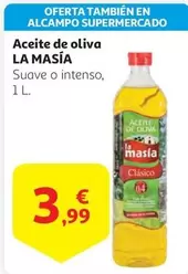 Oferta de La Masía - Aceite De Oliva por 3,99€ en Alcampo
