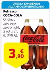 Oferta de Coca-Cola - Coca-cola por 3,9€ en Alcampo