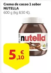 Oferta de Nutella - Crema De Cacao 1 Sabor por 5,1€ en Alcampo
