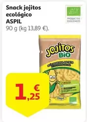 Oferta de Snack -  Jojitos Ecológico por 1,25€ en Alcampo