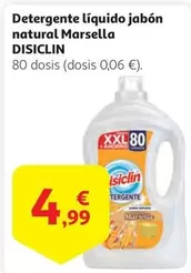 Oferta de Disiclin - Detergente Líquido Jabón Natural Marsella por 4,99€ en Alcampo